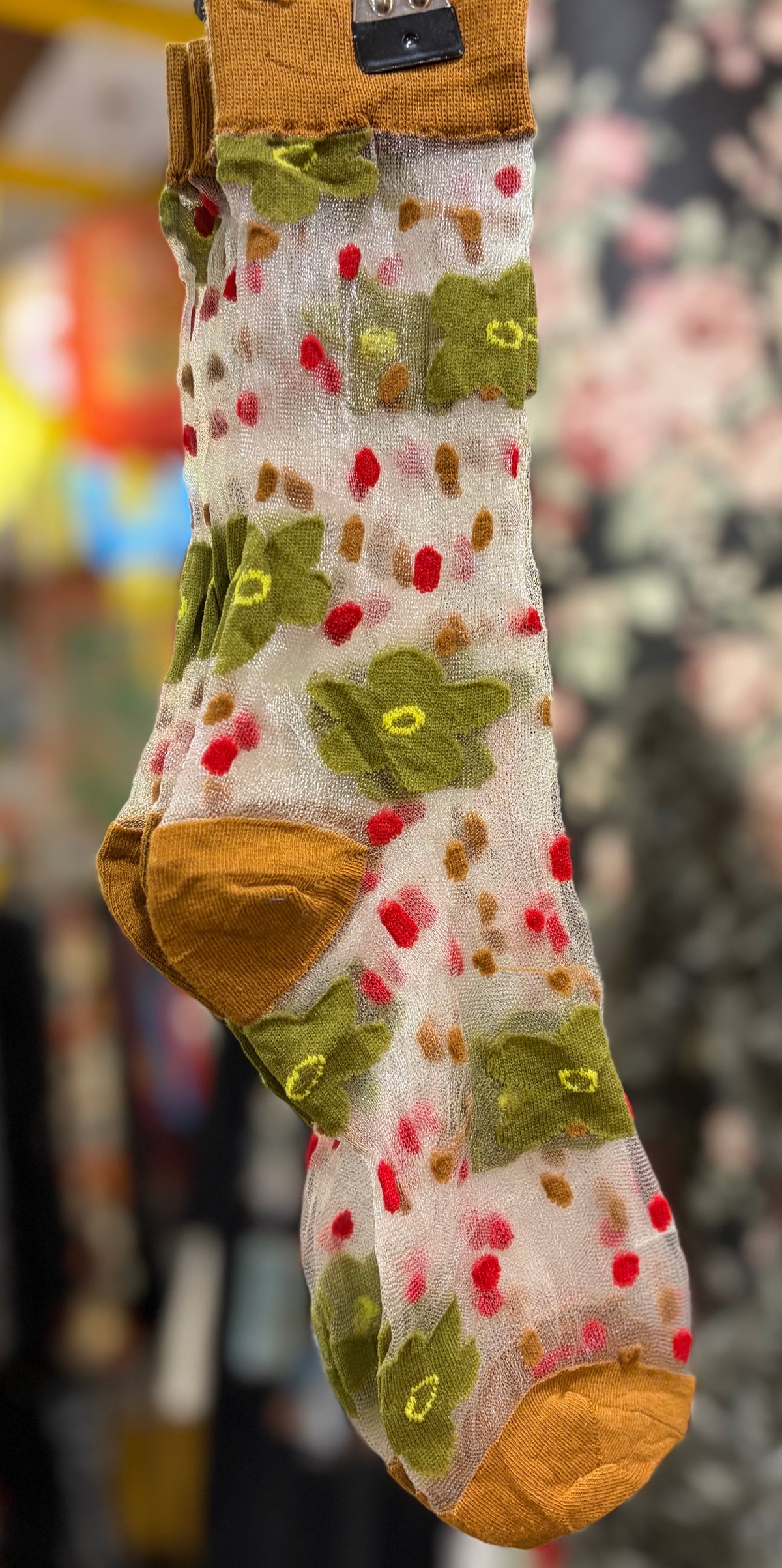 Flor y puntitos