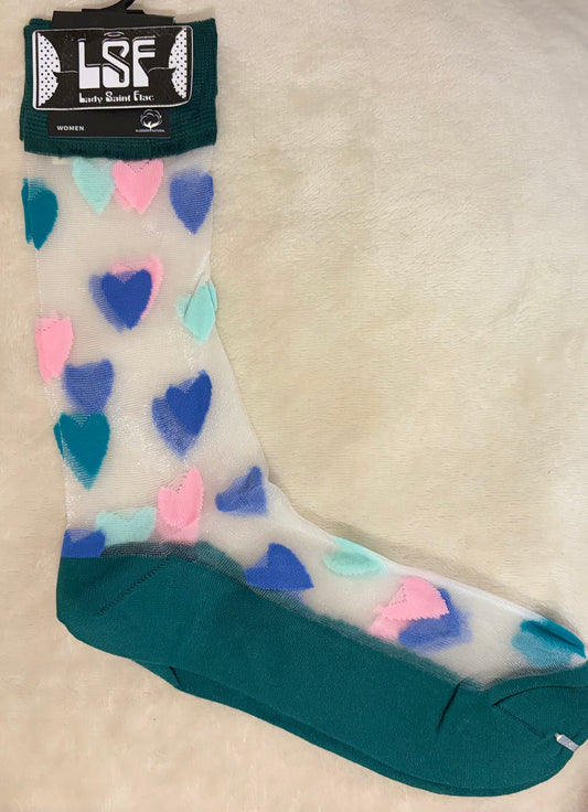Corazones pastel