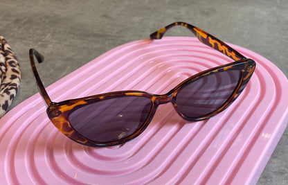 Cat eye print black