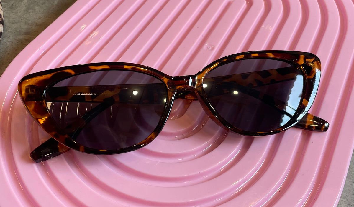 Cat eye print black