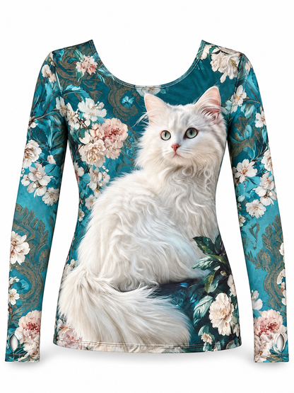 gato blanco